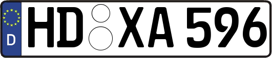 HD-XA596