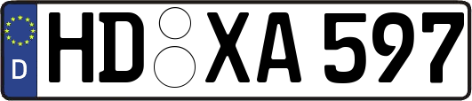 HD-XA597