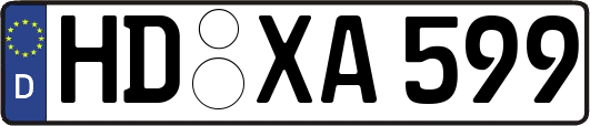 HD-XA599