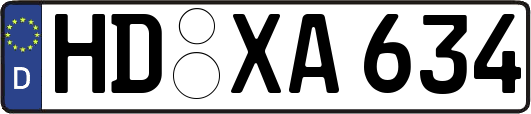 HD-XA634