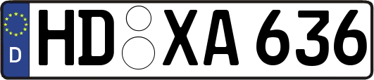HD-XA636
