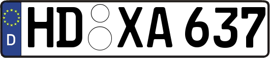 HD-XA637