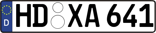 HD-XA641