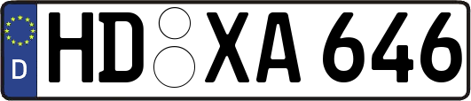 HD-XA646