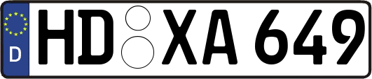 HD-XA649