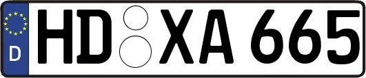 HD-XA665