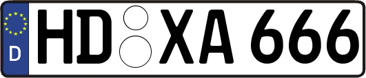 HD-XA666