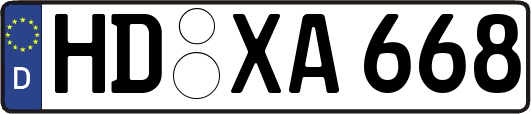 HD-XA668