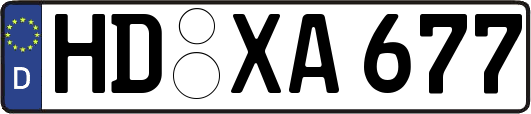 HD-XA677