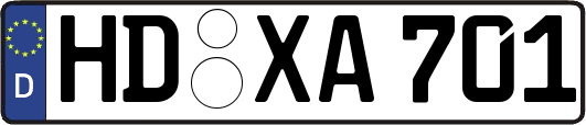 HD-XA701
