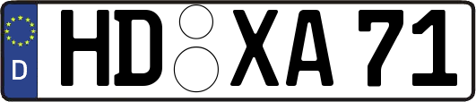 HD-XA71
