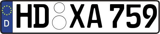 HD-XA759