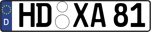 HD-XA81