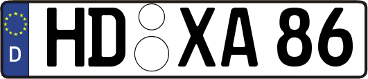 HD-XA86