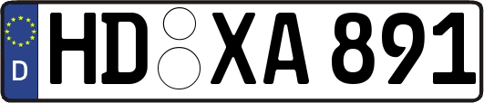 HD-XA891