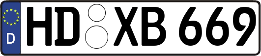 HD-XB669