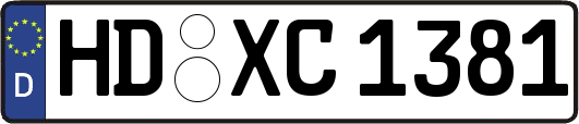 HD-XC1381