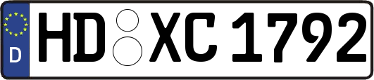 HD-XC1792
