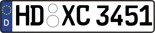 HD-XC3451