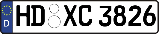 HD-XC3826