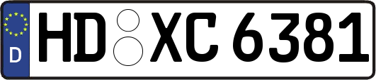 HD-XC6381