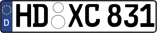 HD-XC831