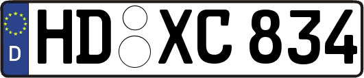 HD-XC834