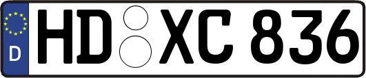HD-XC836