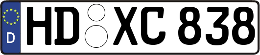 HD-XC838