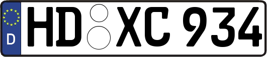 HD-XC934
