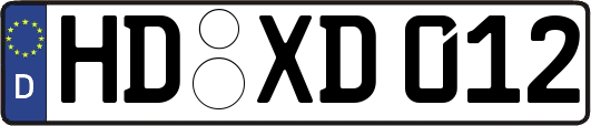 HD-XD012