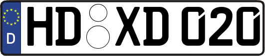 HD-XD020