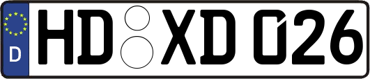 HD-XD026