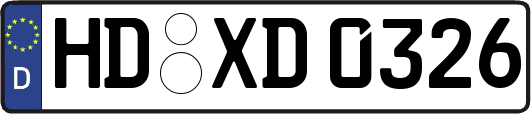 HD-XD0326