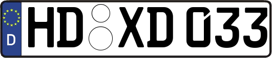 HD-XD033