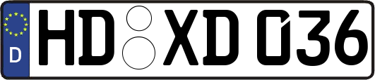 HD-XD036