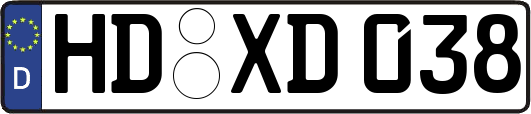 HD-XD038