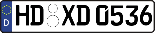 HD-XD0536