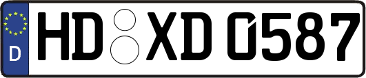 HD-XD0587