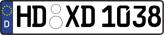 HD-XD1038