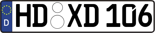 HD-XD106