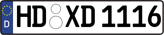 HD-XD1116