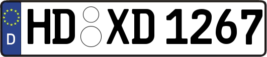 HD-XD1267