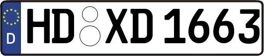 HD-XD1663
