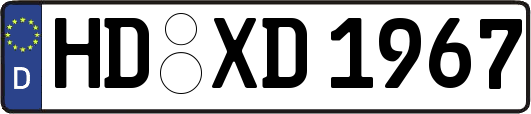 HD-XD1967