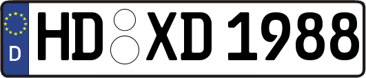 HD-XD1988
