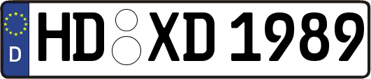 HD-XD1989