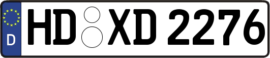HD-XD2276