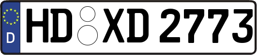 HD-XD2773