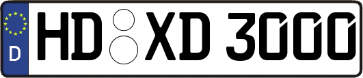 HD-XD3000